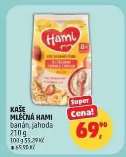 Penny Market KAŠE MLÉČNÁ HAMI banán, jahoda 210 g nabídka