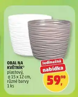 Penny Market Obal na květináč nabídka