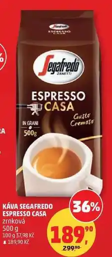 Penny Market KÁVA SEGAFREDO ESPRESSO CASA nabídka