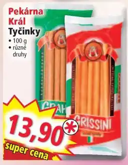 Norma Pekárna Král Tyčinky nabídka