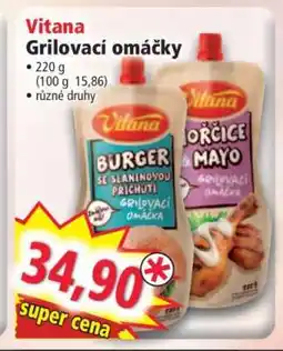 Norma Vitana Grilovací omáčky nabídka