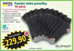 Norma Pánské nízké ponožky, 10 párů nabídka