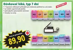 Norma Dávkovač léků, typ 7 dní nabídka