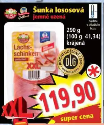 Norma Šunka lososová jemně uzená nabídka