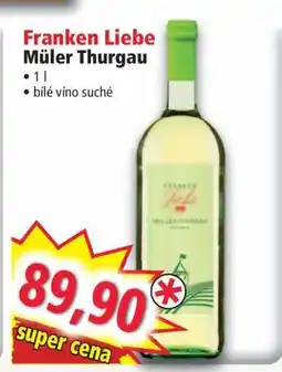 Norma Franken Liebe Müller Thurgau nabídka