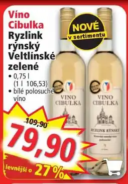 Norma VÍNO CIBULKA nabídka