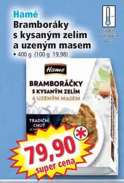 Norma Hamé Bramboráky s kysaným zelím a uzeným masem nabídka