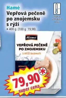 Norma Vepřová pečeně po znojemsku s rýží nabídka