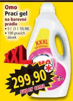 Norma Omo Prací gel na barevné prádlo nabídka