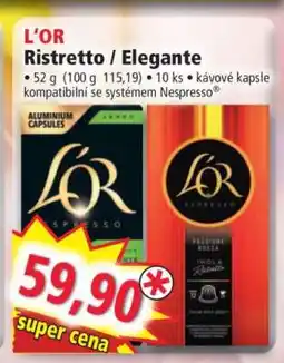 Norma L'OR Ristretto / Elegante nabídka