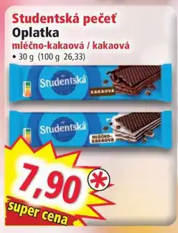 Norma Studentská pečeť Oplatka nabídka
