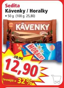 Norma Sedita Kávenky / Horalky nabídka