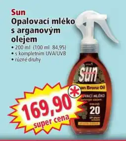Norma Sun Opalovací mléko s arganovým olejem nabídka