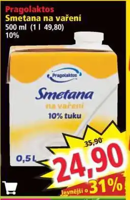 Norma Pragolaktos Smetana na vaření nabídka