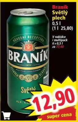 Norma Braník Světlý plech nabídka