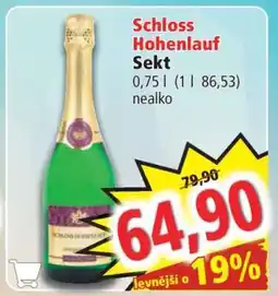 Norma Schloss Hohenlauf Sekt nabídka