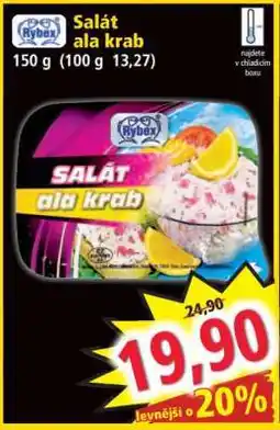 Norma Salát ala krab nabídka