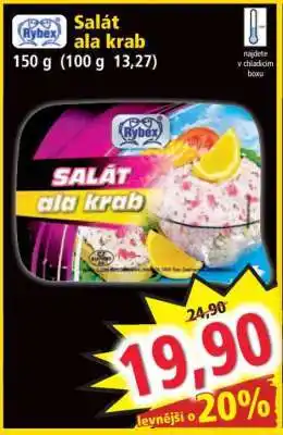 Norma Salát ala krab nabídka