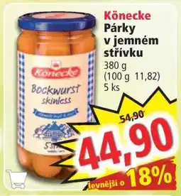 Norma Könecke Párky v jemném střívku nabídka