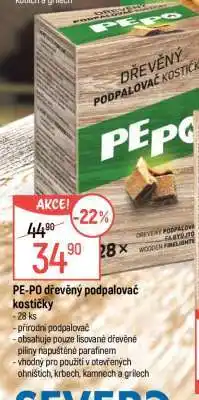 Globus PE-PO Dřevěný podpalovač kostičky nabídka