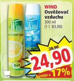 Norma Wind Osvěžovač vzduchu nabídka