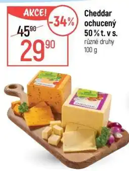 Globus Cheddar ochucený 50% t. v. s nabídka