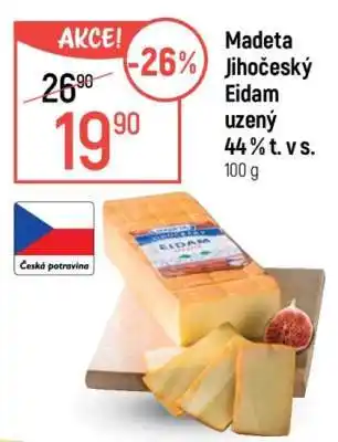 Globus Madeta Jihočeský Eidam uzený 44% t. v s nabídka