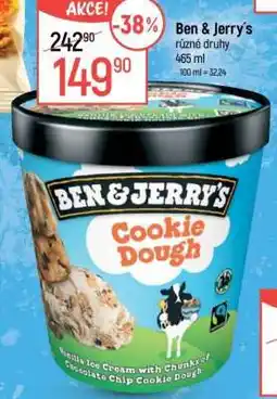 Globus Ben & Jerry's různé druhy nabídka