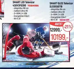 Globus SMART QLED Televizor SLE650871B nabídka