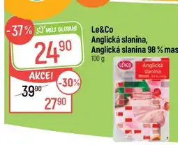 Globus Le & Co Anglická slanina nabídka