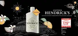 Globus Hendrick’s Gin nabídka