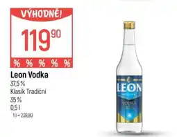 Globus Leon Vodka nabídka