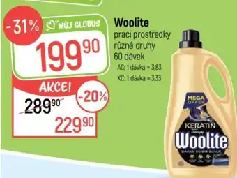 Globus Woolite nabídka