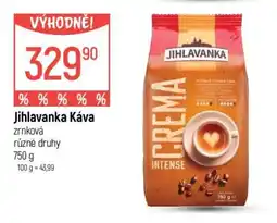 Globus Jihlavanka Káva nabídka