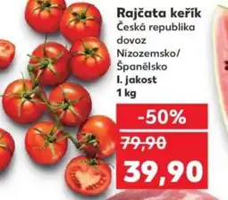 Kaufland Rajčata keřík nabídka