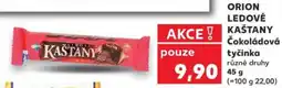 Kaufland ORION LEDOVÉ KAŠTANY Čokoládová tyčinka nabídka