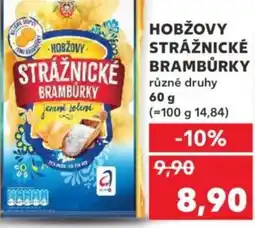 Kaufland Hobžovy stražnické brambůrky bramburky nabídka
