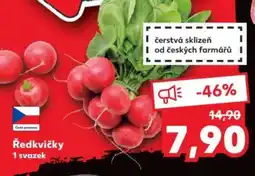 Kaufland Ředkvičky nabídka