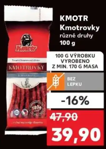 Kaufland KMOTR Kmotrovky nabídka