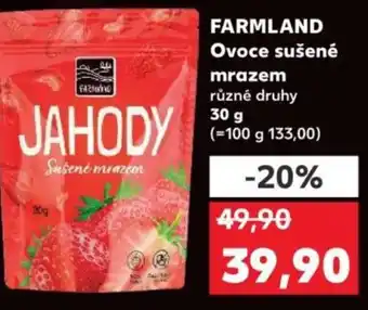 Kaufland FARMLAND Ovoce sušené mrazem nabídka