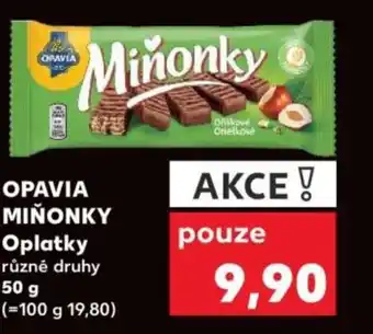Kaufland OPAVIA MINONKY Oplatky nabídka