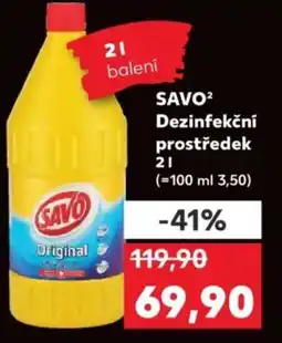 Kaufland SAVO Dezinfekční prostředek nabídka