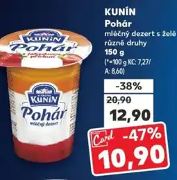 Kaufland KUNIN Pohár nabídka