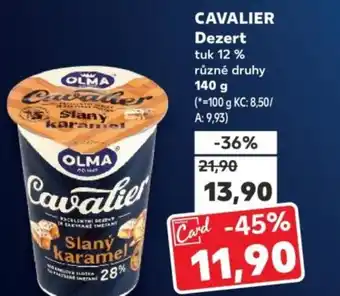 Kaufland CAVALIER Dezert nabídka