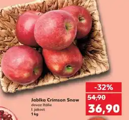 Kaufland Jablka Crimson Snow nabídka
