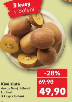 Kaufland Kiwi žluté nabídka