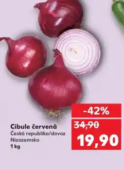Kaufland Cibule červená nabídka
