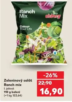 Kaufland Zeleninový salát Ranch mix nabídka