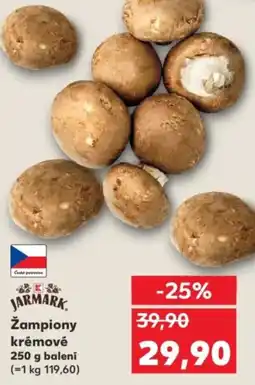 Kaufland Žampiony krémové nabídka