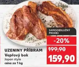 Kaufland UZENINY PŘÍBRAM Vepřový bok nabídka